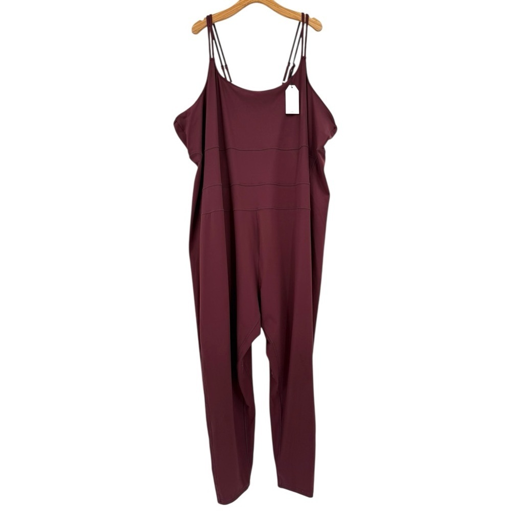 Universal Standard GAME Next-to-Naked Bodysuit in Black Cherry Size 4XL, 38-40 - Picture 3 of 13